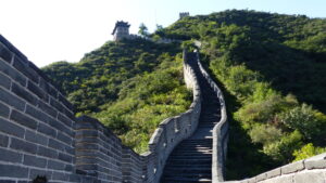Treppenstufen der Chinesischen Mauer