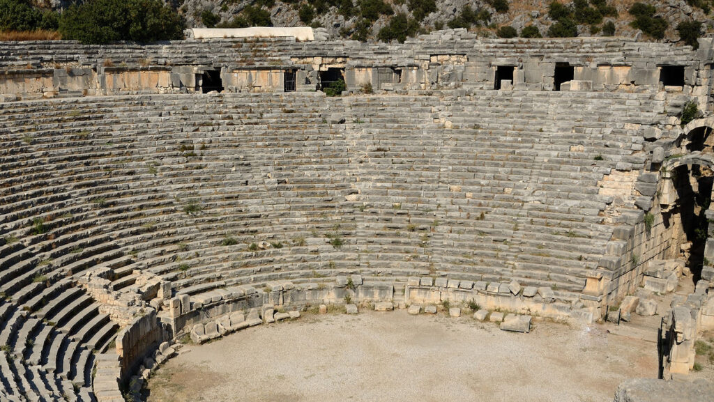altes Amphitheater auf Kekova