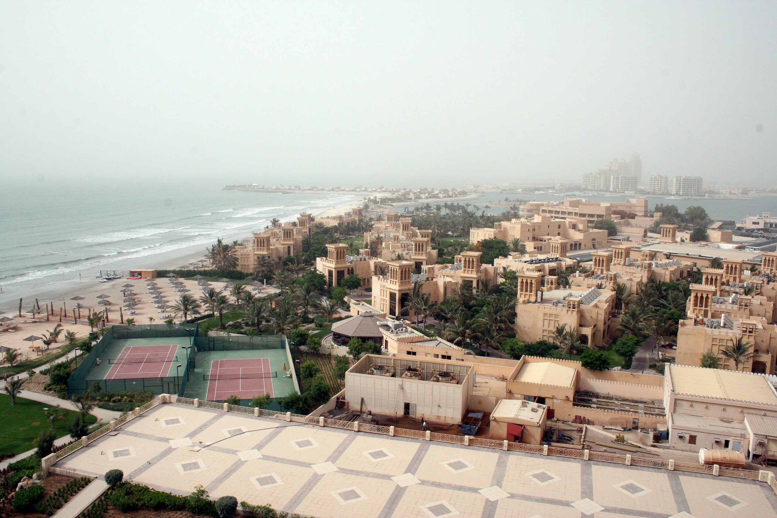 Blick vom Hotel Al Hamra Residence Ras Al Khaimah