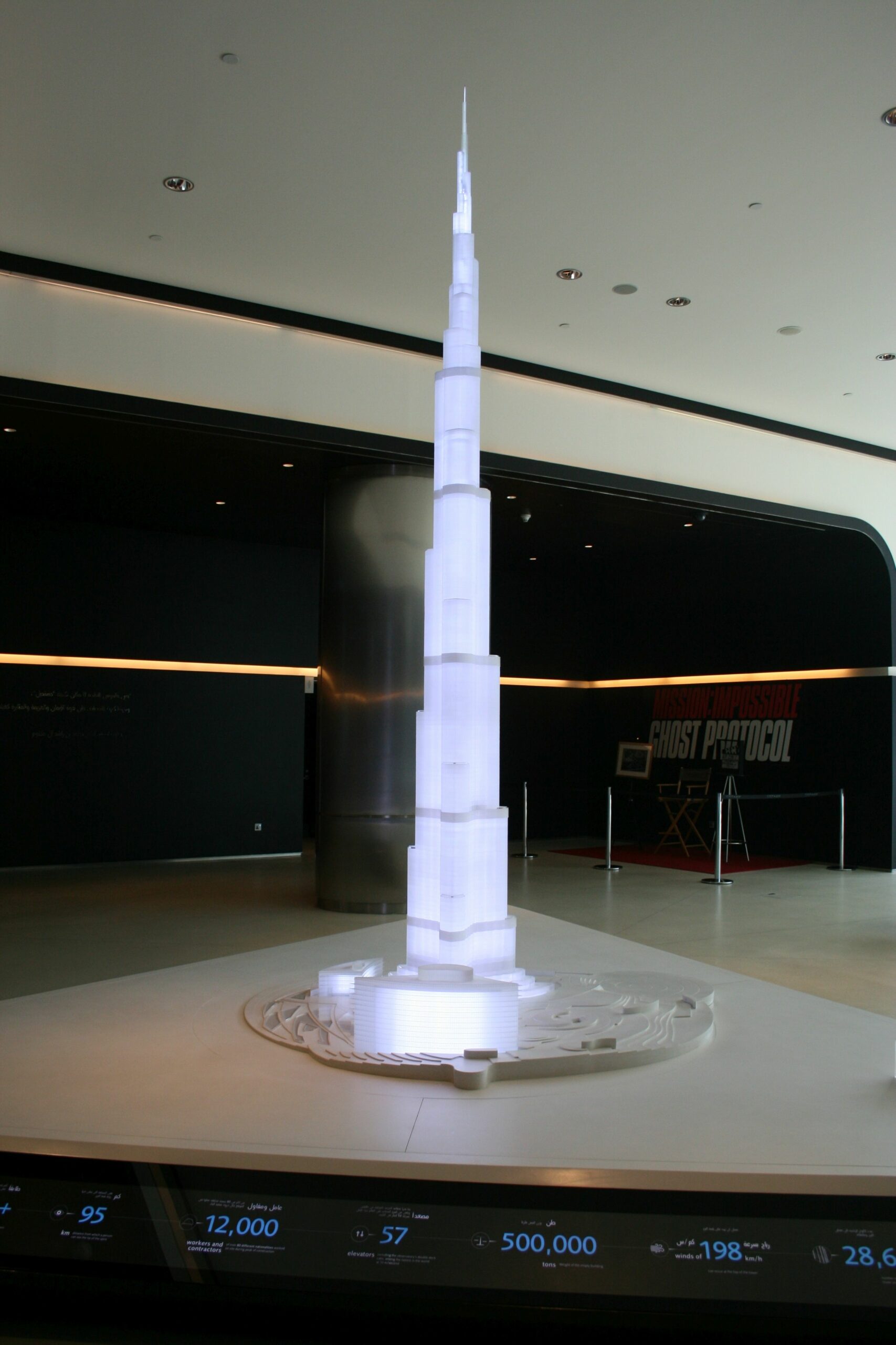 Model Burj Khalifa